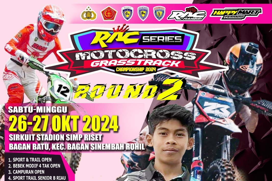 Catat Tanggalnya! RAC Series Motocross Championship Akan Kembali Hadir Bulan Depan