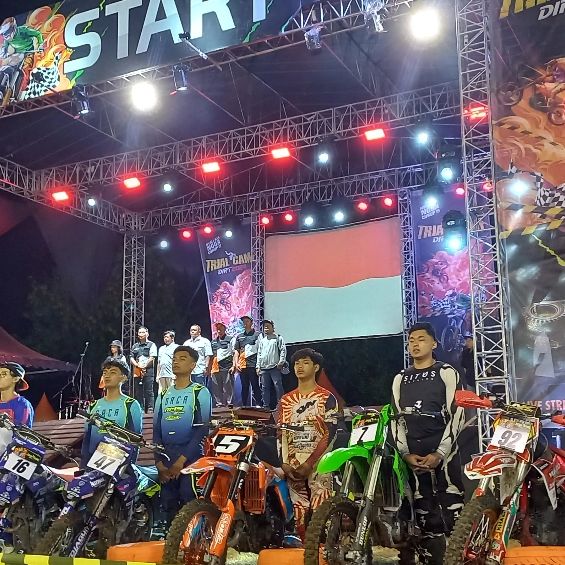 Kembali ke Solo, Pembalap Trial Game Dirt Seri 4 akan Bertarung di Sirkuit Lapangan Gentan Weekend Ini