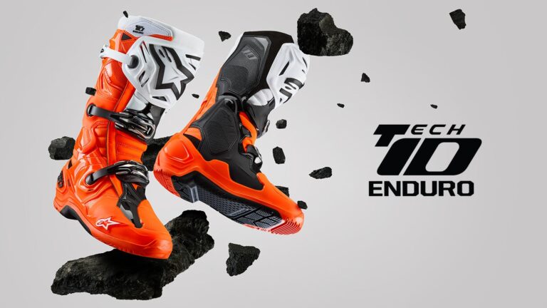 TECH 10 ENDURO : BOOTS ENDURO SPEK TERTINGGI DARI ALPINESTARS