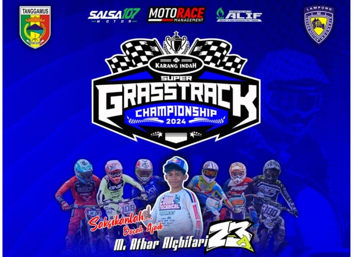 M. Athar Kembali ke Lampung, Event Super Grasstrack Siap Disemarakkan “Bocah Ajaib” Oktober Ini