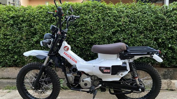 Kepengen Honda Bebek Trail Ikonik Tapi Duit Cekak? Simak Modifikasi Supra X125 Jadi Mirip CT125