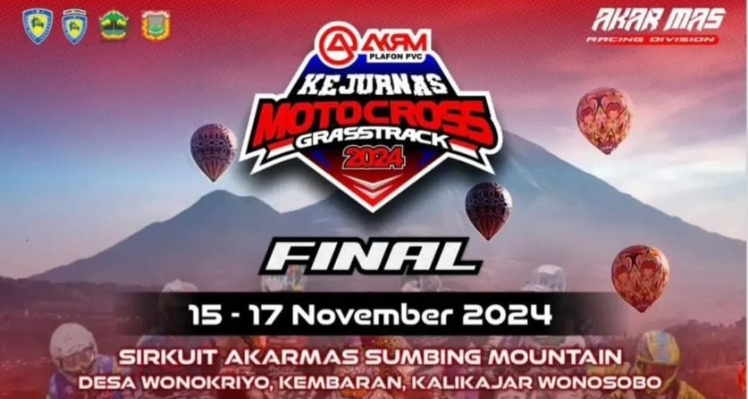 Ayo Ikuti Final Kejurnas GTX-MX 2024 di Kaki Gunung Sumbing, Berhadiah Puluhan Juta Rupiah