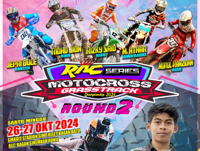 Jangan Lupa Saksikan Aksi “Bocah Ajaib” M. Athar Alghifari dan Pembalap Terkenal Lainnya di RAC Series Motocross Championship Putaran 2 Akhir Pekan Ini