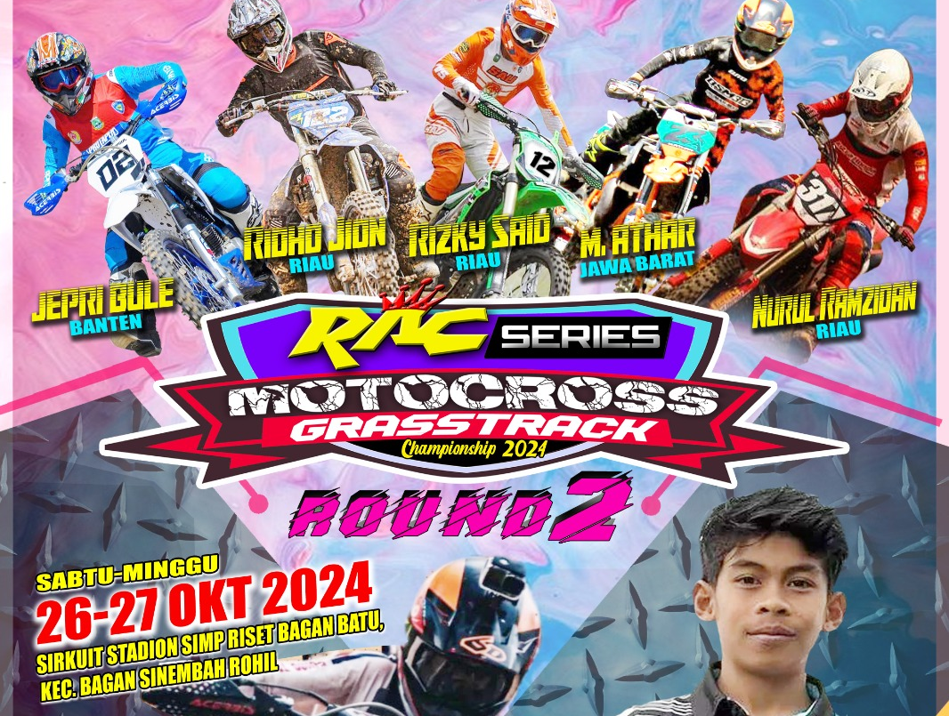 Jangan Lupa Saksikan Aksi “Bocah Ajaib” M. Athar Alghifari dan Pembalap Terkenal Lainnya di RAC Series Motocross Championship Putaran 2 Akhir Pekan Ini