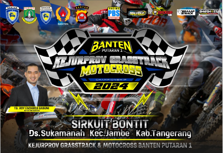 Jangan lewatkan Kejurprov Grasstrack Motocross Banten Putaran 1 di Akhir Pekan Ini!