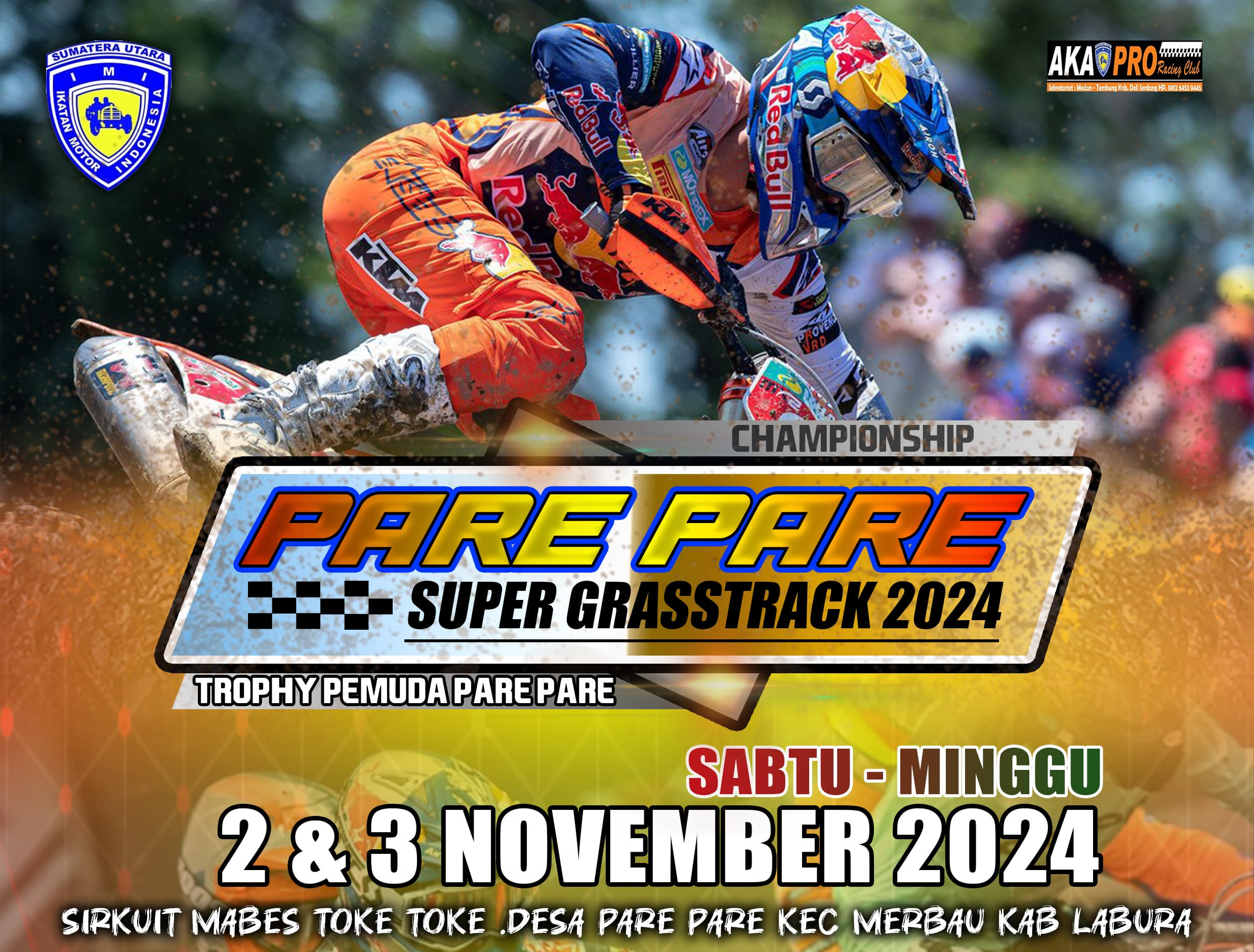 Yuk Gasspol Adu Mekanik di Pare Pare Super Grasstrack 2024 Awal Bulan Mendatang!