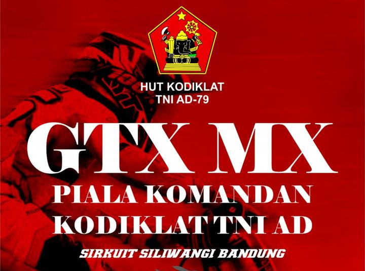 Berhadiah Total Rp121 Juta, Jangan Lewatkan Event GTX-MX Piala Komandan Kodiklat di Sirkuit Siliwangi Akhir Pekan Ini