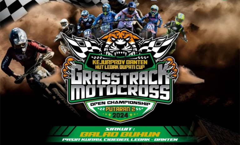 Gasspol, Braaapers! Siapkan Performa Terbaikmu untuk Adu Mekanik di Kejurprov Grasstrack Motocross Banten 2024 Putaran 2