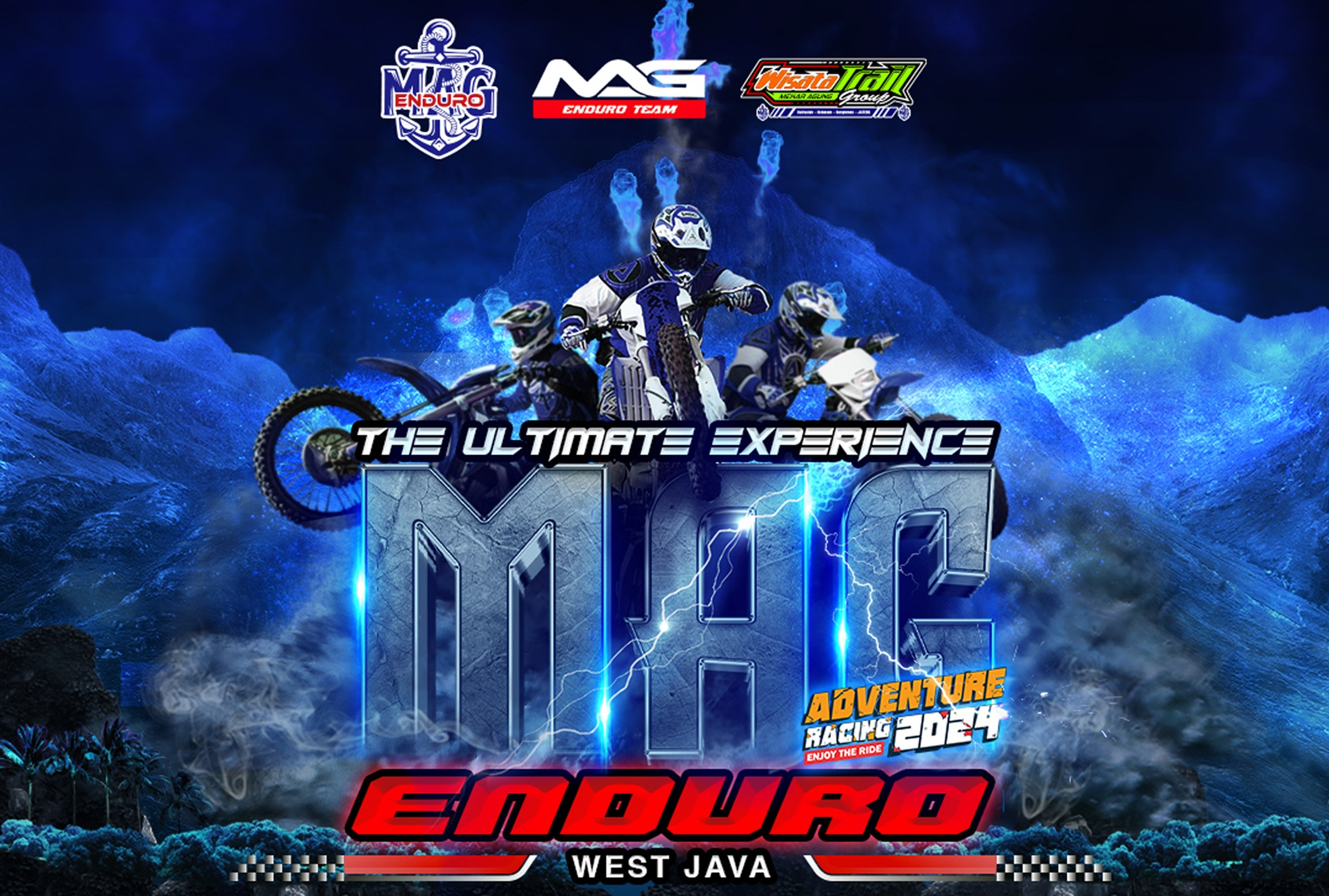 Buruan Daftar The Ultimate Experience MAG Enduro West Java, Event Rally Hard Enduro Di Garut Selatan