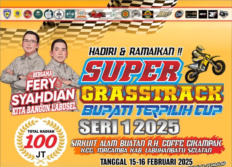 Yuk Saksikan Aksi Jetnoko dan Pembalap Terkenal Lainnya di Super Grasstrack Bupati Terpilih Cup 2025