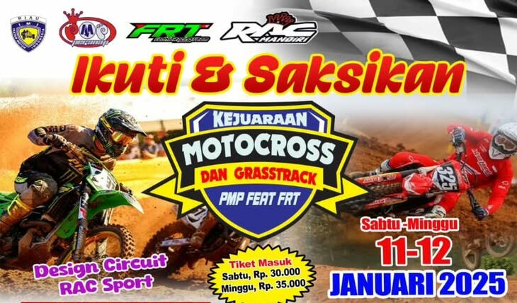 Saksikan Sheva Ardiansyah di Kejuaraan Motocross dan Grasstrack PMP Feat FRT Akhir Pekan Ini