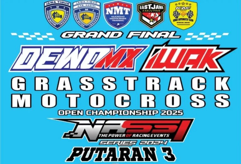 Jangan Lupa Saksikan Dewo MX Iwak Grasstrack Motocross Open Championship 2025 