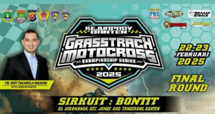 Yuk Gasspol di Kejurprov Banten Grasstrack Motocross Championship Series 2025!