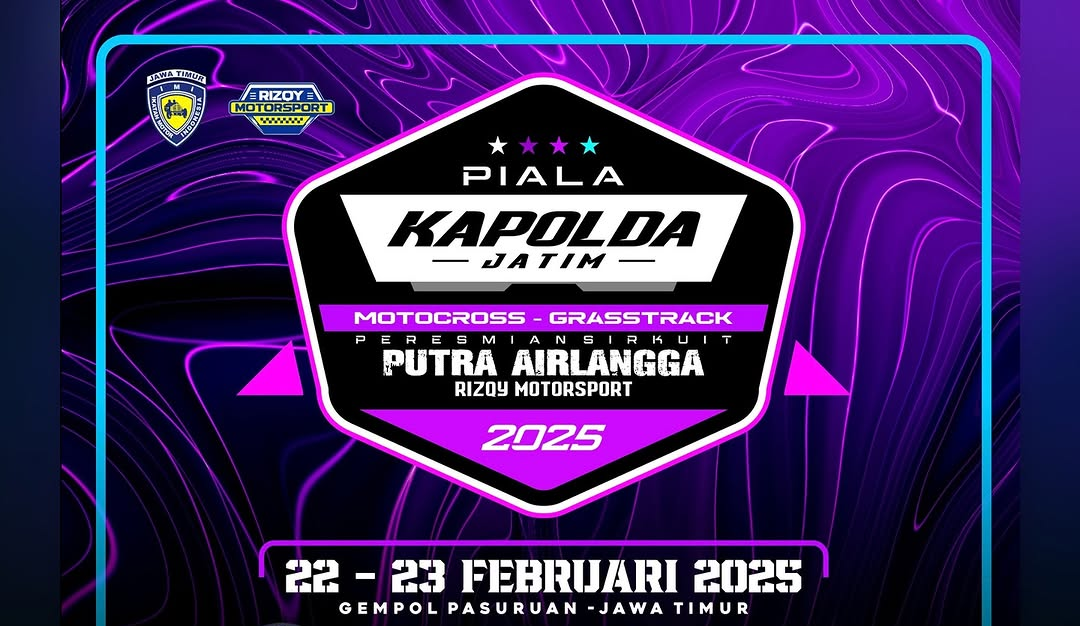 Rizqy Motorsport akan Resmikan Sirkuit Putra Airlangga di Pasuruan, Piala Kapolda Jatim Motocross-Grasstrack Jadi Event Pembuka