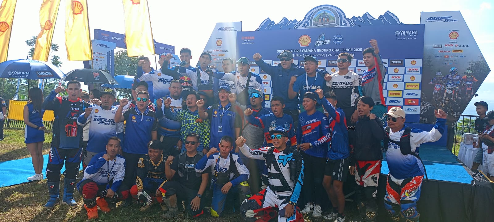 Bandung Menyala Akangku! Podium di Yamaha Enduro Challenge Kota Batu Jatim Benar-benar Dikuasai Jabar