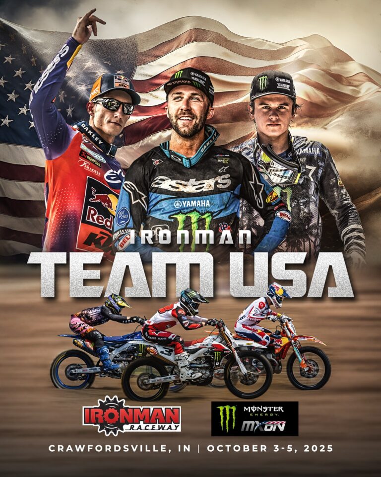 3 Pembalap Papan Atas Pimpin Tim Tuan Rumah AS di FIM Motocross of Nations 2025